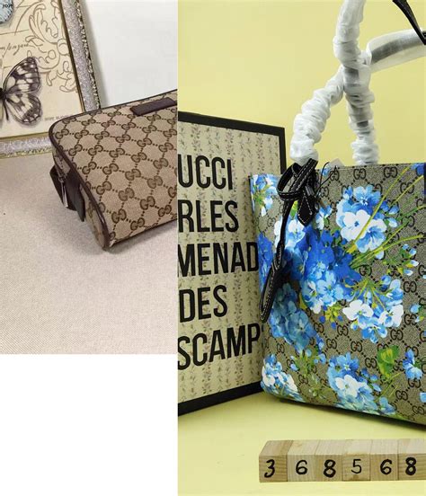 borse gucci a ricamo con i fiori blu di jeans|Gucci borse a mano.